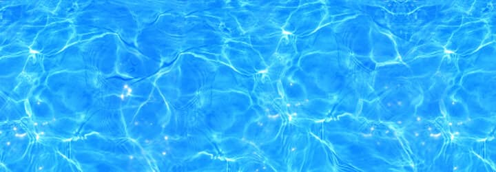 Sparkling clean blue swimming pool water in the Phoenix East Valley